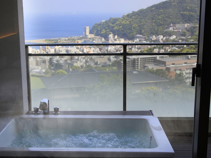 客室露天風呂