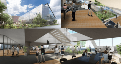 情報学部棟 完成予想イメージ