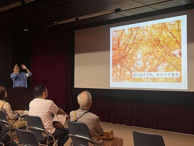 撮影開始前。田中先生からプロならではの実践的アドバイスを受けます。