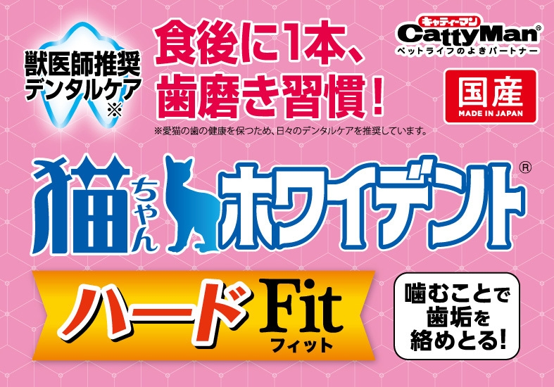 猫ちゃんの食後ケアに一本！ キャティーマンの“ふれあい歯磨き” 『猫