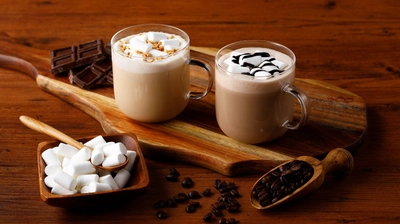 【ローソン】とろける甘さに癒される、 秋冬限定『マシュマロカフェモカ』『マシュマロホワイトモカ』 MACHI cafe＋に登場！