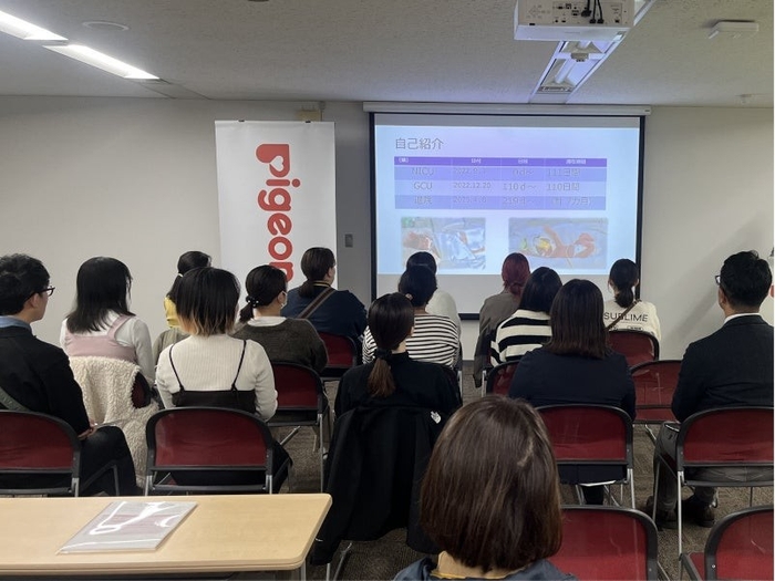 講演の様子 当事者ご家族