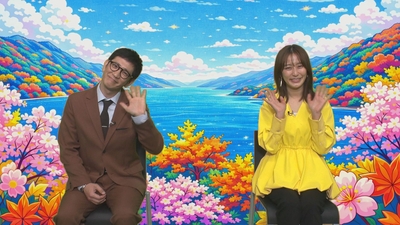 写真左から柴田英嗣（アンタッチャブル）、枡田絵理奈