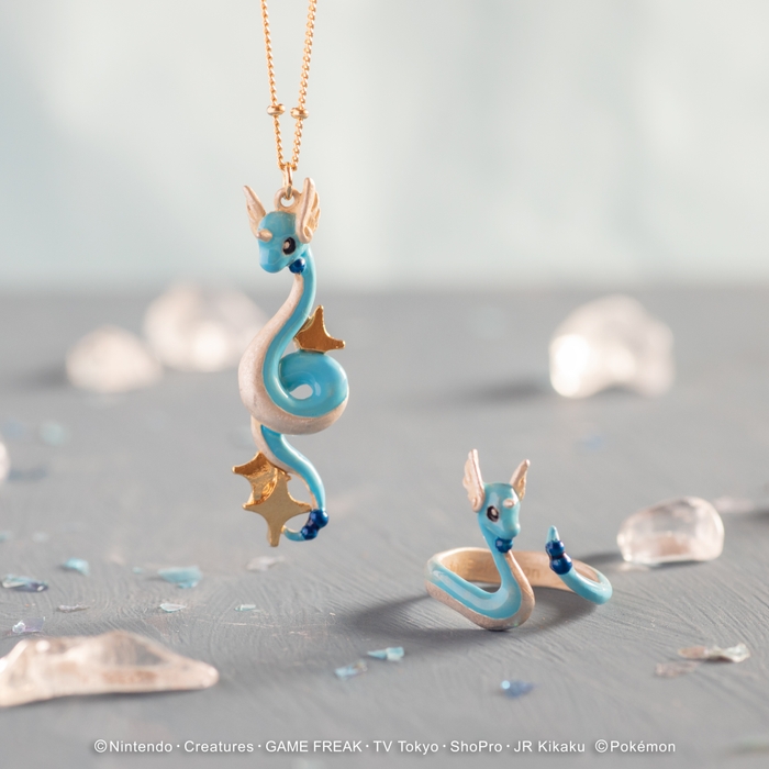 ハクリューネックレス 3,960円/ハクリューリング 4,180円