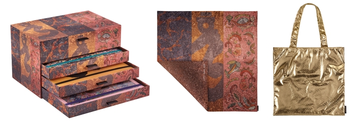 セット(ラージノートブック3冊・カバー・マフラー)27,280円(税込)