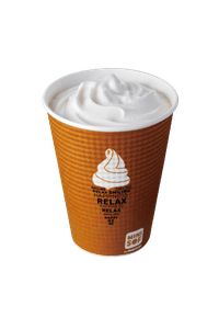 のむソフトクリーム　HOTカフェラテ　単品画像