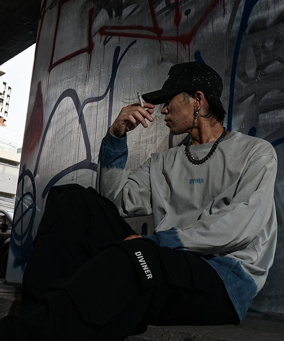 Cusp Erosion L/TEE(グレー)