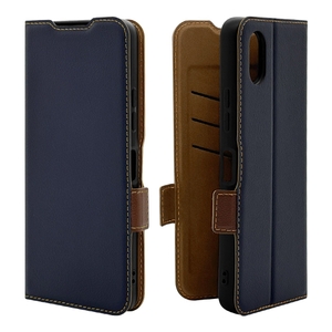 ネイビー×ブラウン