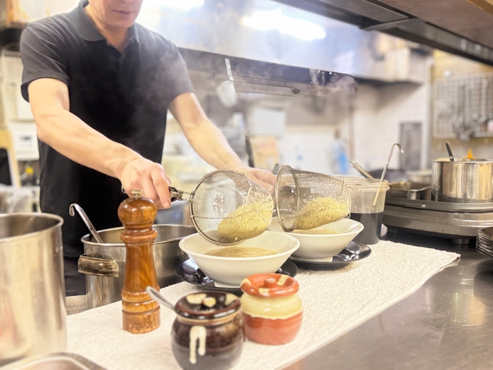 独立型キッチンなので様々な調理に対応