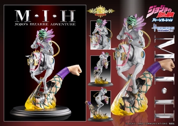 『ジョジョの奇妙な冒険 第6部 ストーンオーシャン』より、 「M・I・H＜メイド・イン・ヘブン＞」をフィギュア化ッ！ 9月29日よりメディコス通販サイト限定で予約受付を開始