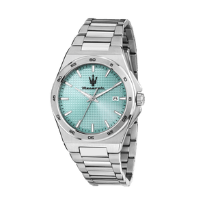 40MM 3H BLUE DIAL SS BR