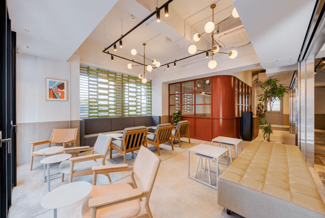 【ホテルをオフィスにコンバージョン♪】神田川沿いに佇むセットアップオフィス！1部屋限定什器付きのおしゃれフロアを公開