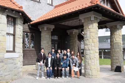 フィールド調査に参加した学生