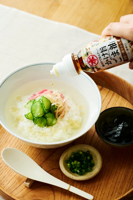 使用例:冷やし出汁茶漬け