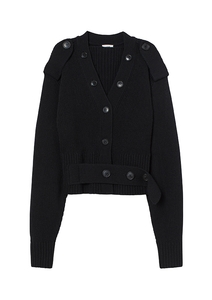 ウールブレンド ニットカーディガン￥9,999