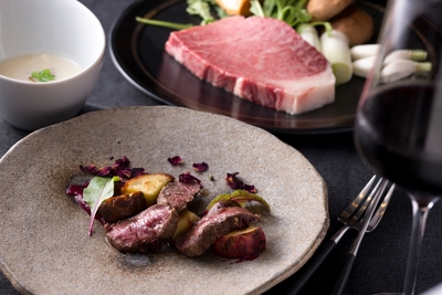 鉄板焼　但馬　ディナーコース