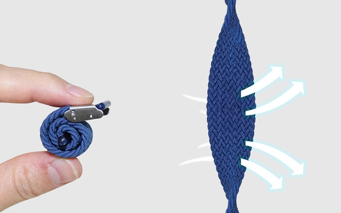 LOOP BAND(ループバンド)の優れた通気性