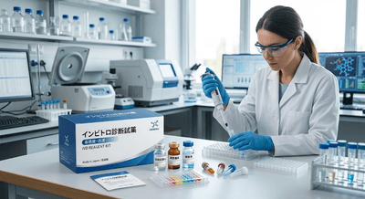 図. インビトロ診断試薬の製品画像