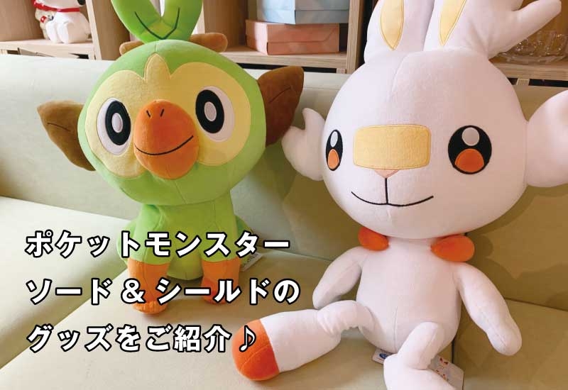新ポケモン発見！ソード&シールドからかわいいぬいぐるみが登場