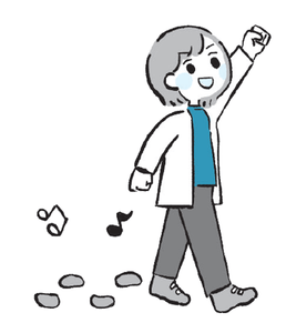 失敗は「処置の仕方」で発見に変わる　イラスト：川良くも