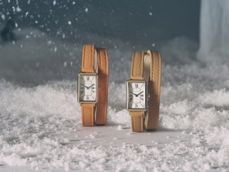 MATOW（マトウ）　- Tsuki Collection 新作腕時計 – 2重レザーストラップで纏う、月のしなやかな気配 「月華/ダブルターン」発売