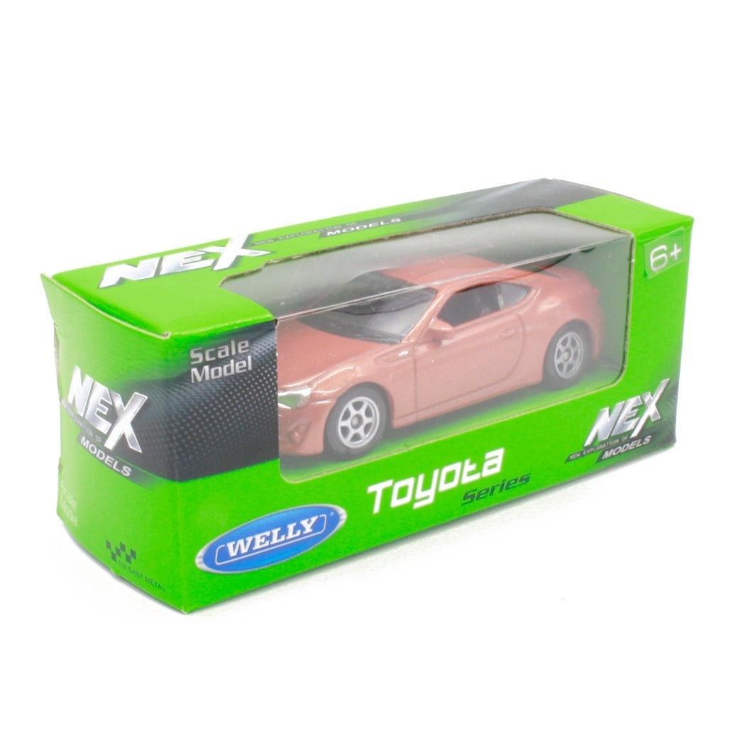 ミニカー 1/64スケール WELLY TOYOTA 86