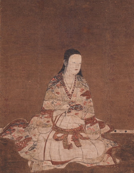 重要文化財 婦人像(部分)