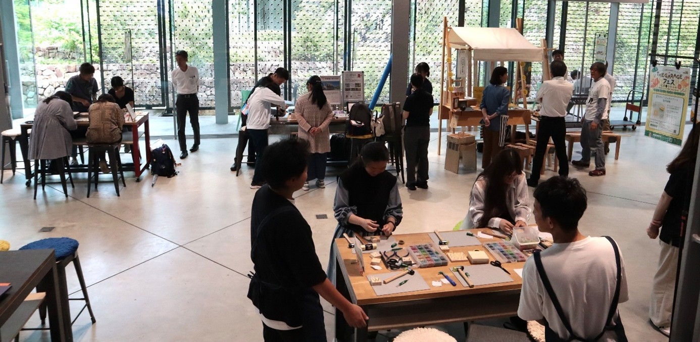 令和7年(2025年)6月実施のTHE GARAGEフェスの様子