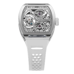 ZEROOのベストセラーモデルT4-01に春の新作が登場　 Silverカラーケース×Silver文字盤の 阪急メンズ東京「FORTUNE TIME」30本限定モデル発売