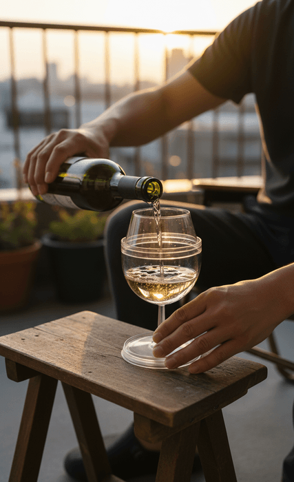 筒居外飲みワイン画像