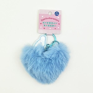 サンリオのふわふわすぎるハートのキーホルダー