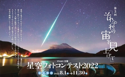 「第3回　星空フォトコンテスト～それぞれの宙を見上げて～」入賞作品発表