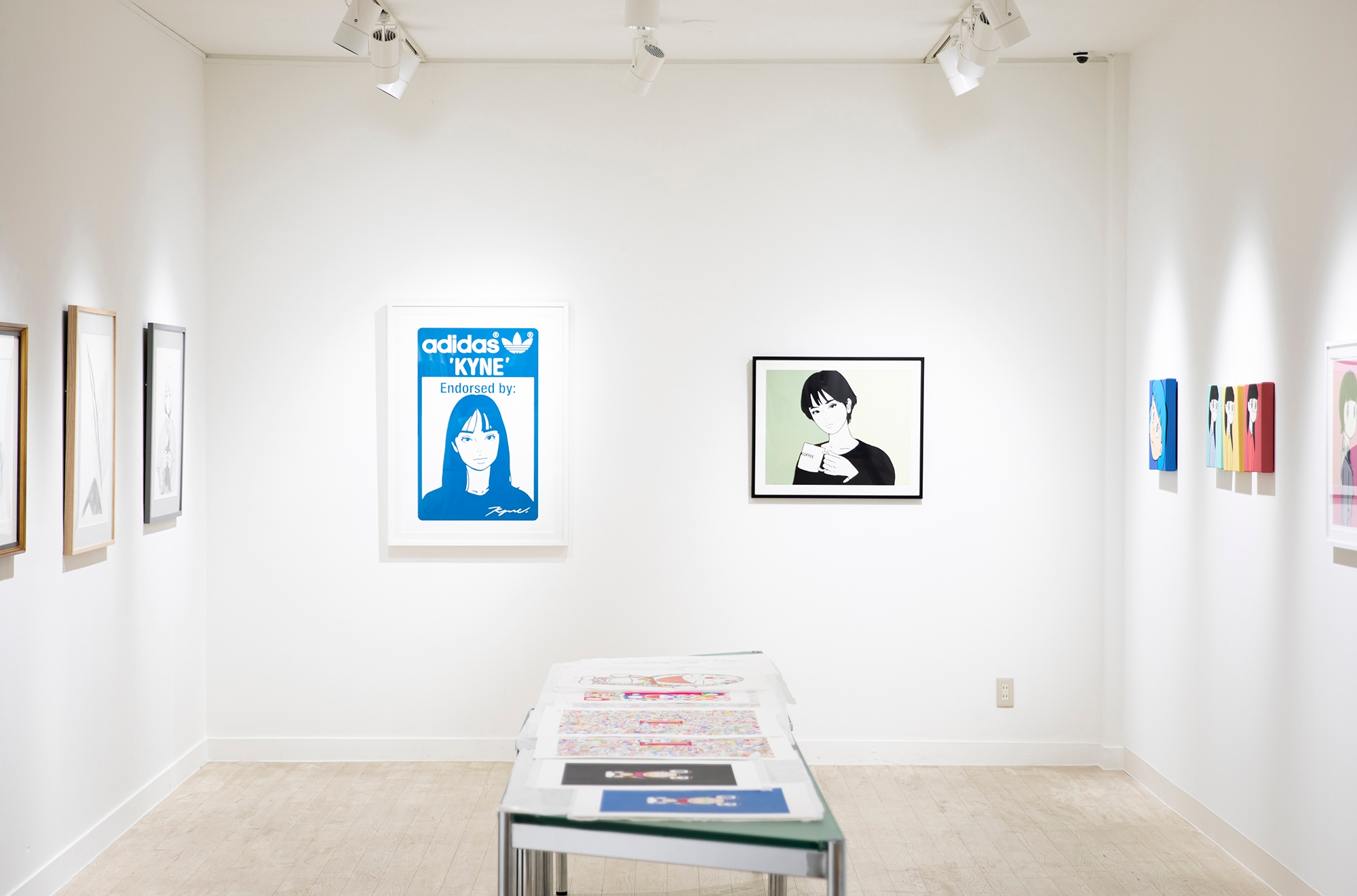 会場の展示風景