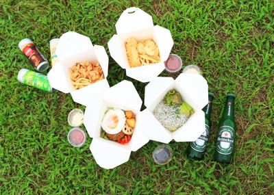 コンテナ テイクアウトメニュー