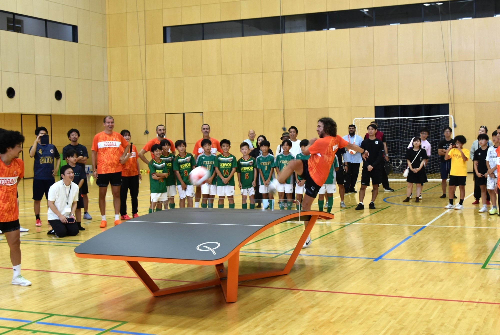 【名城大学】アジア競技大会正式種目「テックボール」普及へ！ サッカー界伝説の元スペイン代表・プジョル氏が名城大学で特別イベント