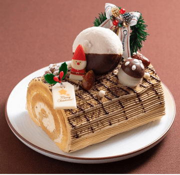 ブッシュドノエル 12cm/¥2,800