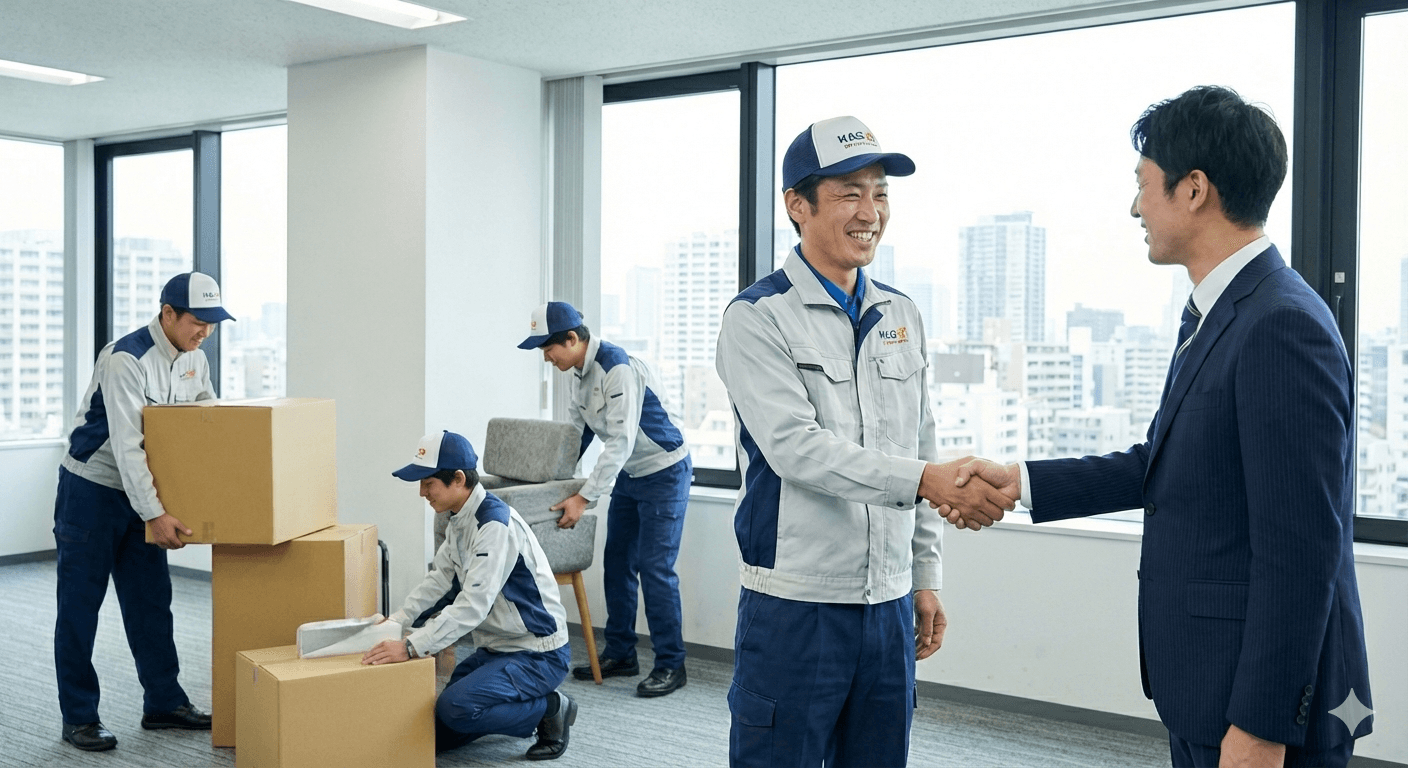 「紹介したい」が96.4%――オフィス移転サービスの満足度調査で4.84の高評価。選ばれる理由は「圧倒的なレスポンス」と「現場の人間力」