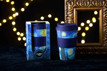 ヴァン・ゴッホコレクションに新作「Starry Night（スターリーナイト）」｜「星月夜」柄のEcoffee Cup（エコーヒーカップ）