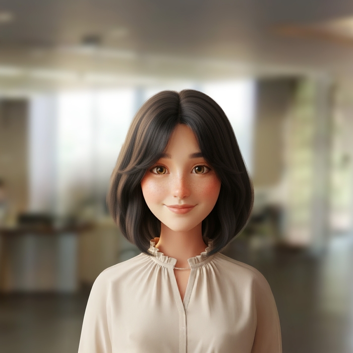 白子町役場に設置される対話型AIキャラクター