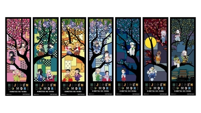 ▲ステンドグラス風で透明感のあるクリアしおり