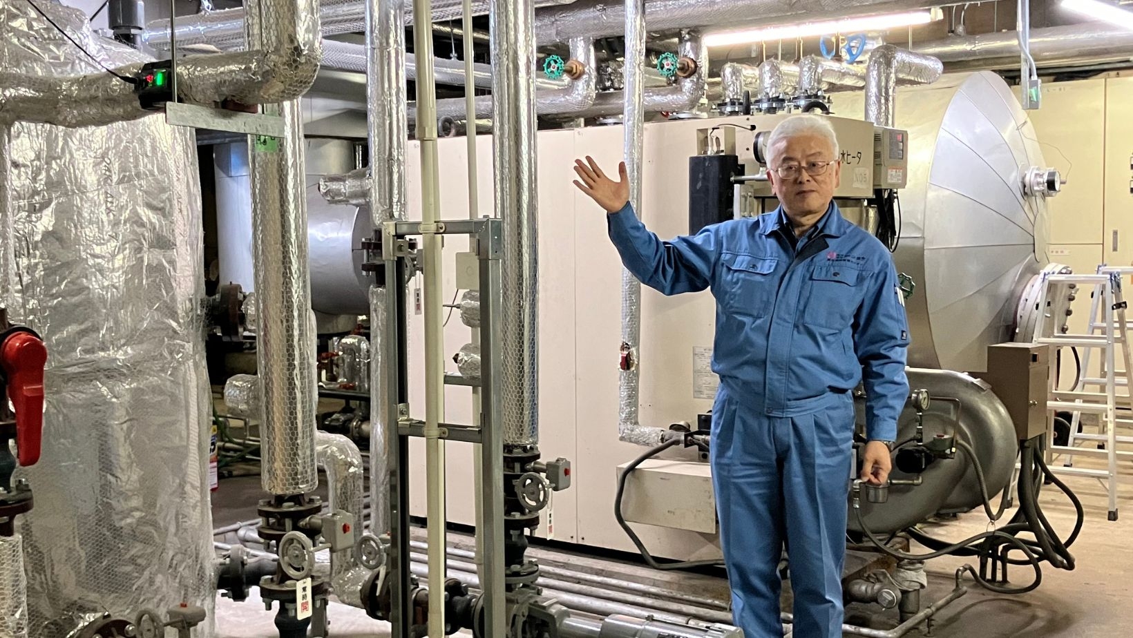 温泉廃熱回収利用システム(ゆづくしSalon一の坊)