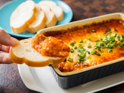 料理の一例：海の恵グラタン