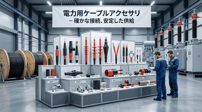 図. 電力用ケーブルアクセサリの製品画像