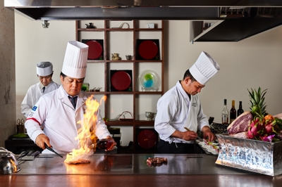 鉄板ライブキッチンイメージ