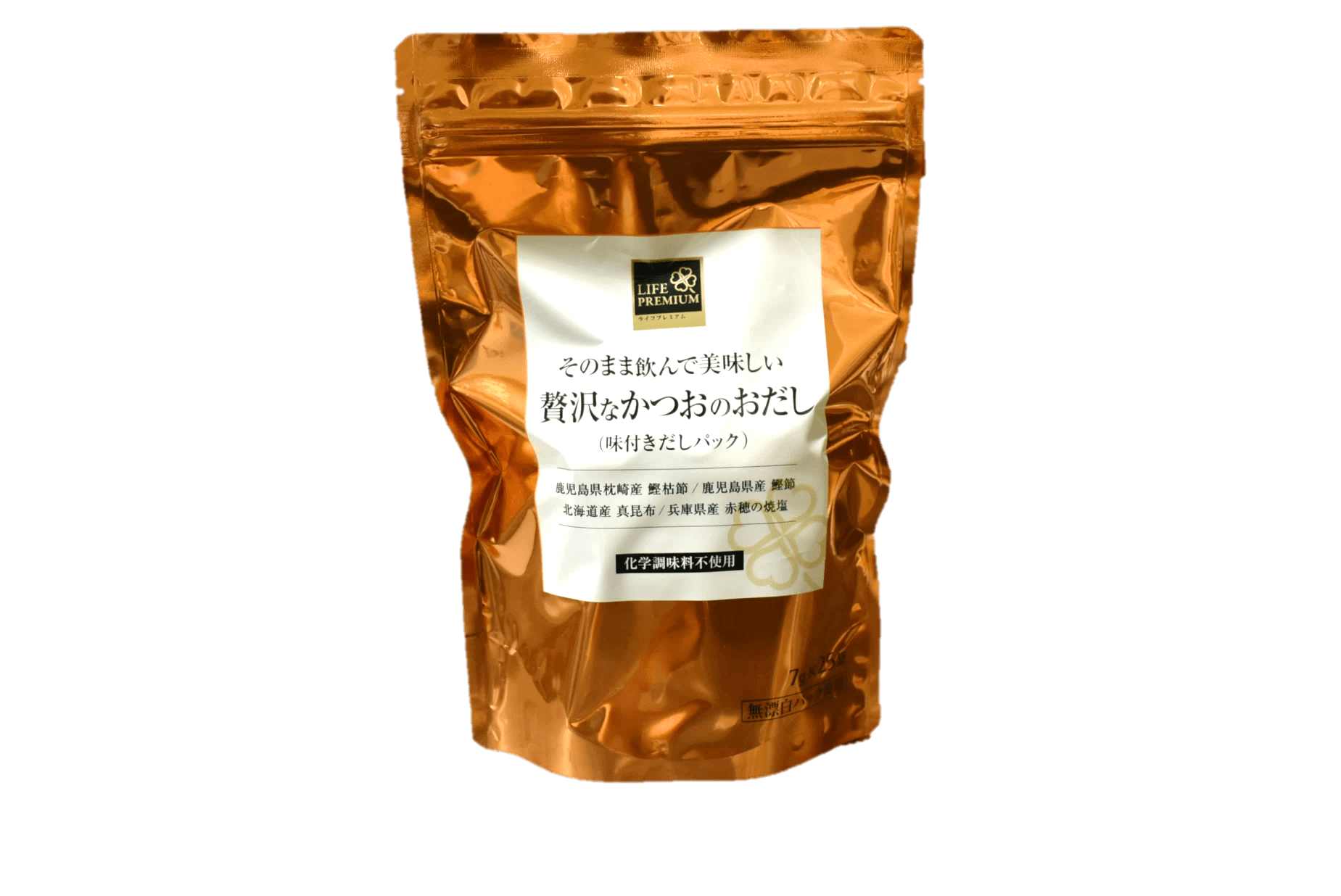 ライフプレミアムの大人気シリーズに第3弾が登場! 「そのまま飲んで美味しい贅沢なかつおのおだし」を新発売