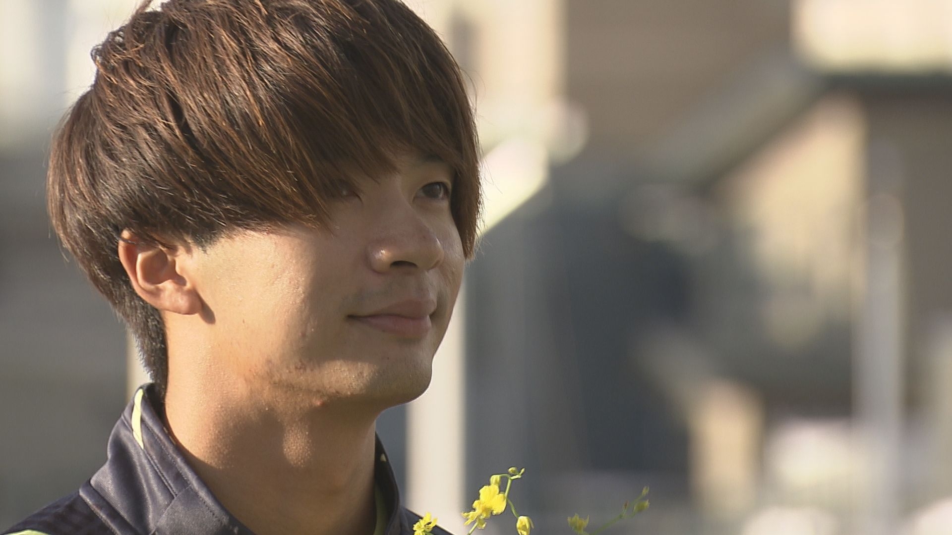 HTBノンフィクション「夢のあとに -東京五輪は何を残したか-」金井大旺選手(C)HTB