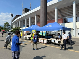 アイチューザー ヴァンフォーレ甲府戦で太陽光パネル・蓄電池の 共同購入事業に関する啓発活動を実施