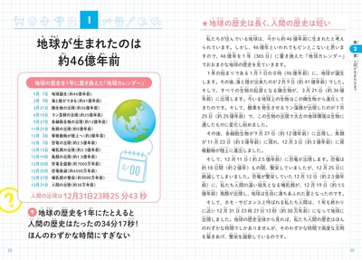 第２章 人間が生まれるまで　地球が生まれたのは約46億年前
