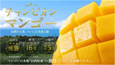 チャンピオンマンゴー × かき氷名店7選！ Makuakeで2,596％達成、伊勢丹でも話題の 極甘フルーツを使用したコラボかき氷を期間限定で提供開始