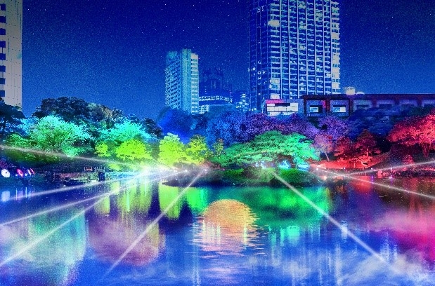 ライトアップショー(イメージ)